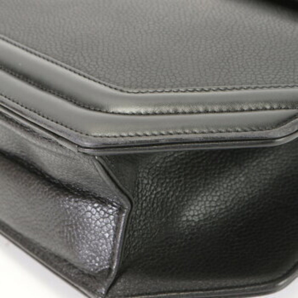Dior tote crossbody handbag bag Christian leather High shoulder - Picture 9 of 14